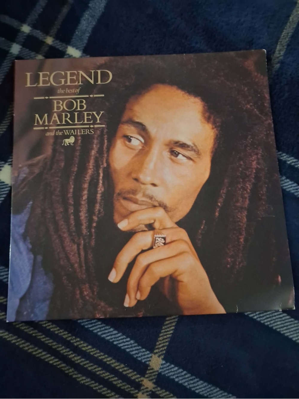Bob Marley 'Legend: The Best of' Vinyl Album - Brown Portrait Cover